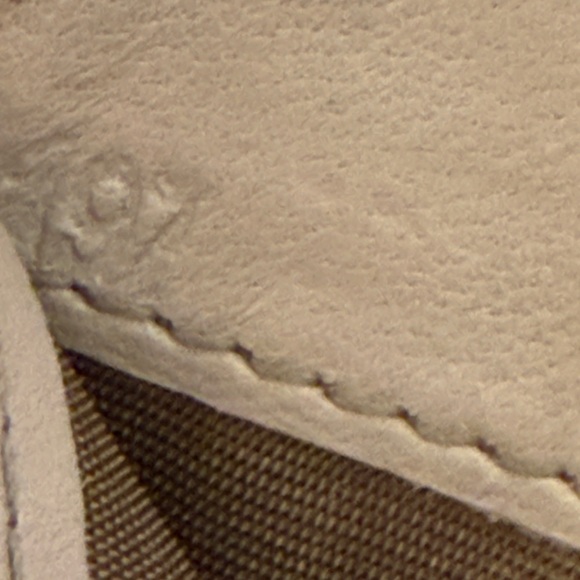 Miu Miu Gray Wallet with Gold Chain - Picture 12 of 14